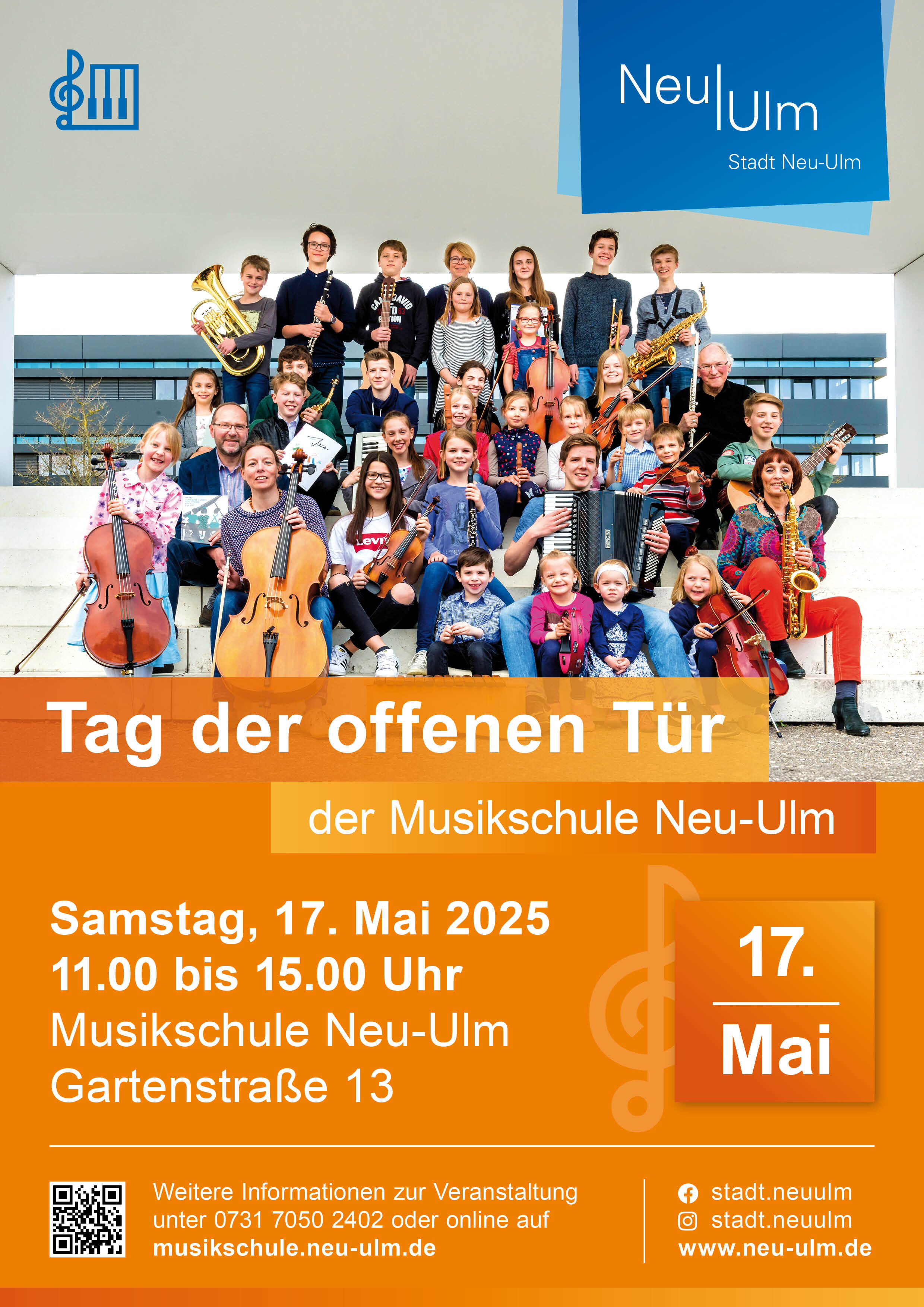 Tag der offenen Tür der Musikschule Neu-Ulm
