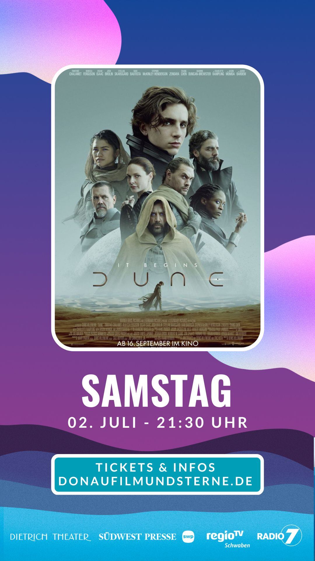 Donau, Film & Sterne Open Air Kino