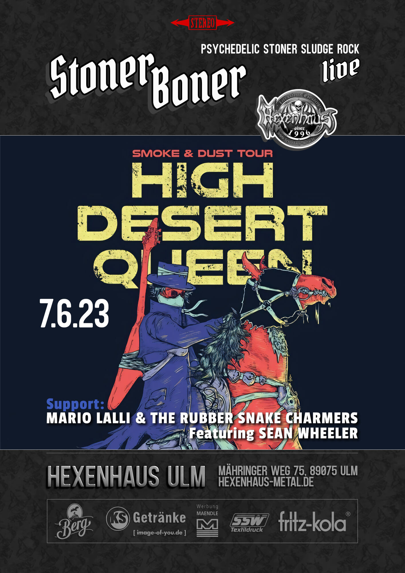 High Dessert Queen/ Mario Lalli and the Rubber Snake Charmers