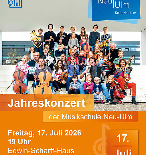 Jahreskonzert der Musikschule Neu-Ulm