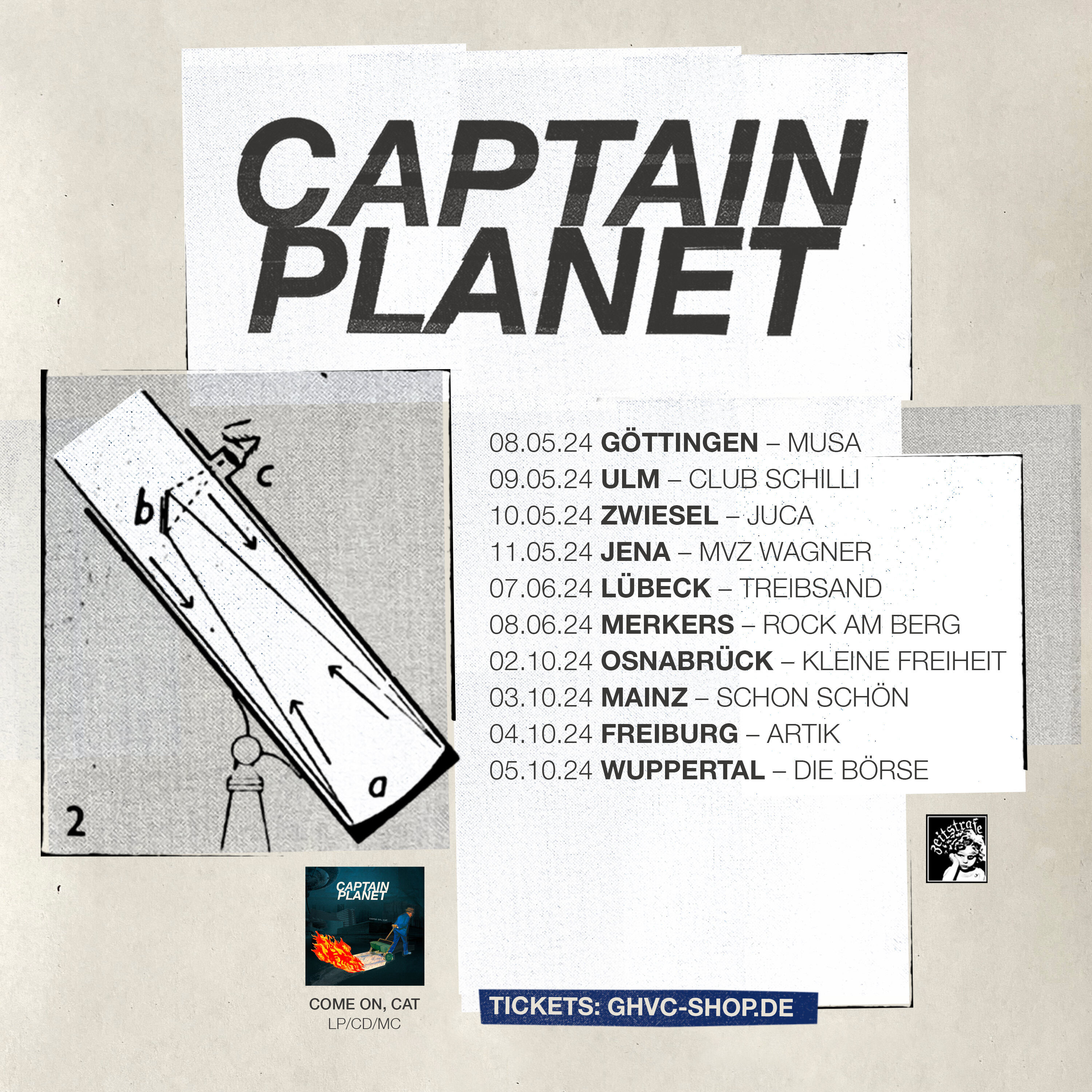 Captain Planet & Support | Club Schilli, Ulm