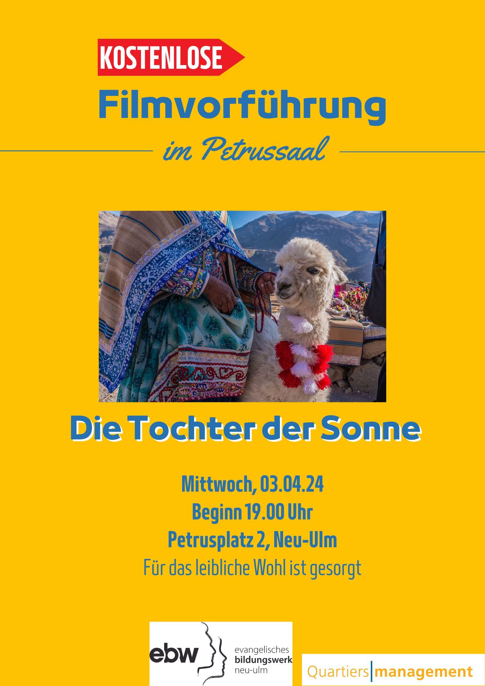 Kostenlose Filmvorführung