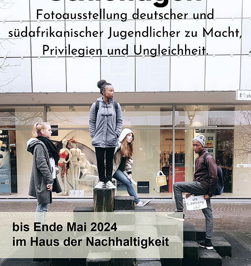 Schieflagen – Eine Fotoausstellung deutscher und südafrikanischer Jugendlicher zu Macht, Privilegien und Ungleichheit