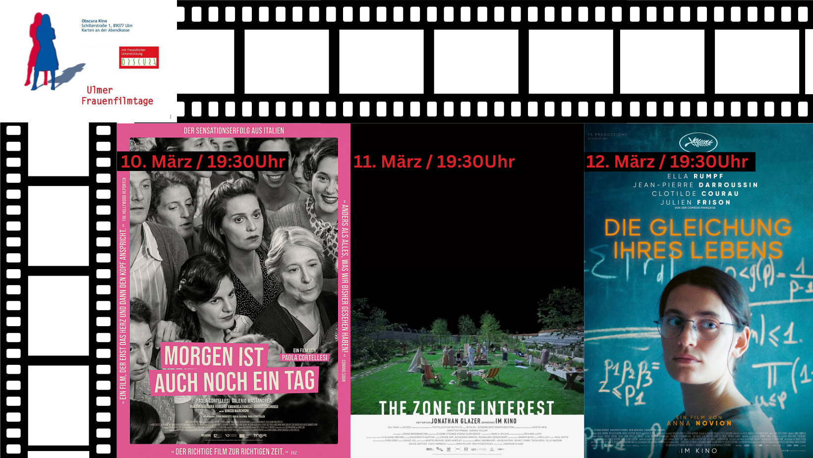 19. Ulmer Frauenfilmtage