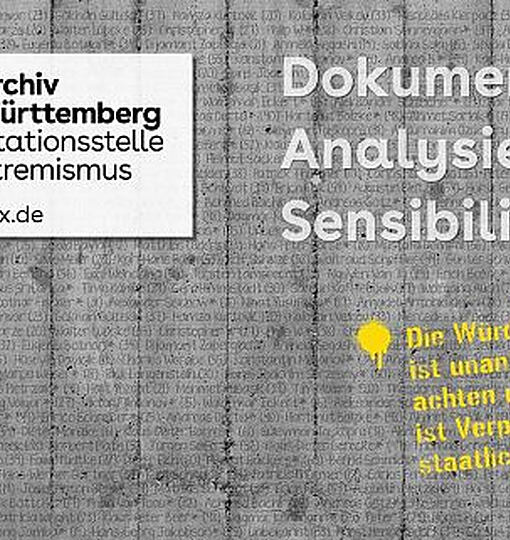 Dokumentieren. Analysieren. Sensibilisieren.