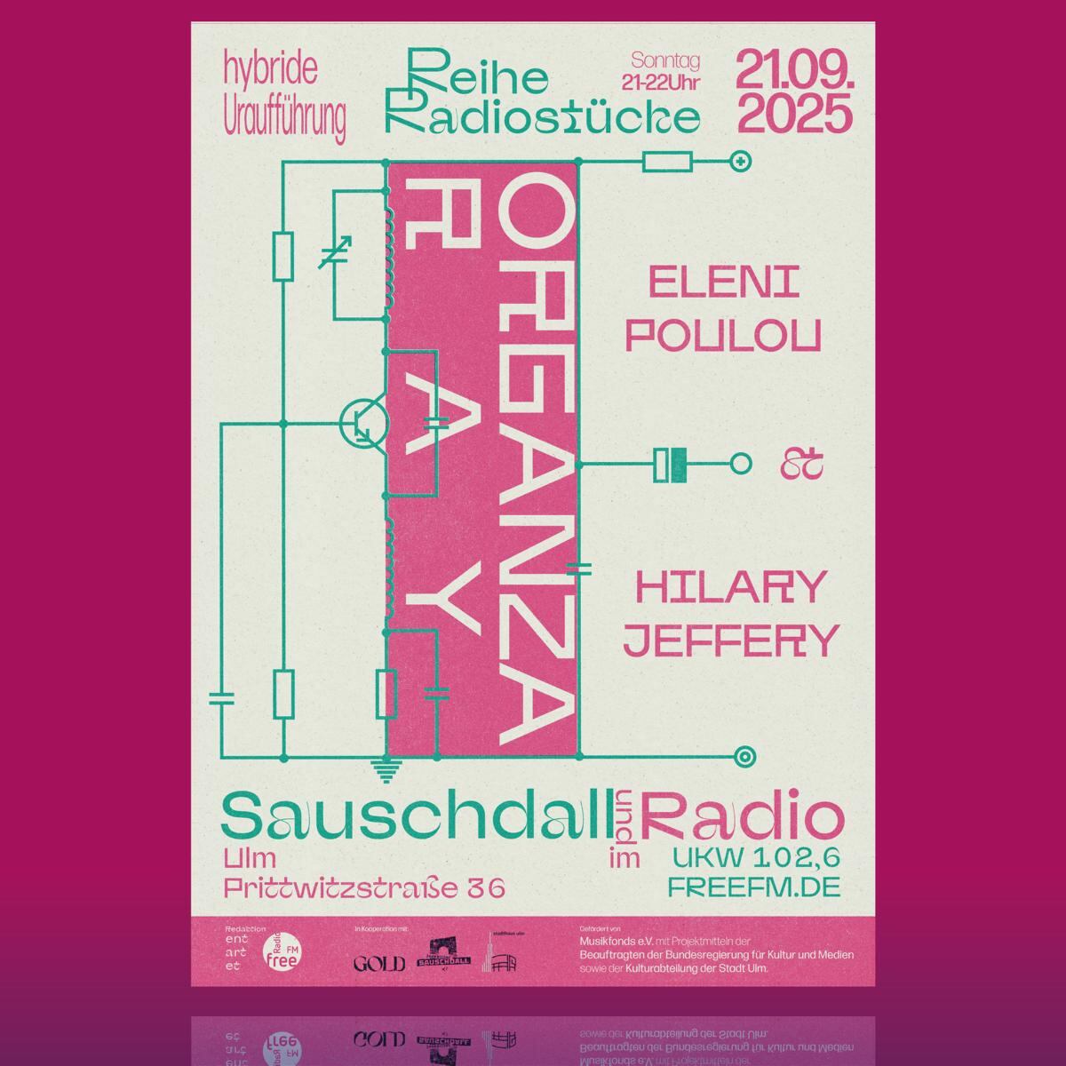 Organza Ray (Eleni Poulou & Hilary Jeffery)