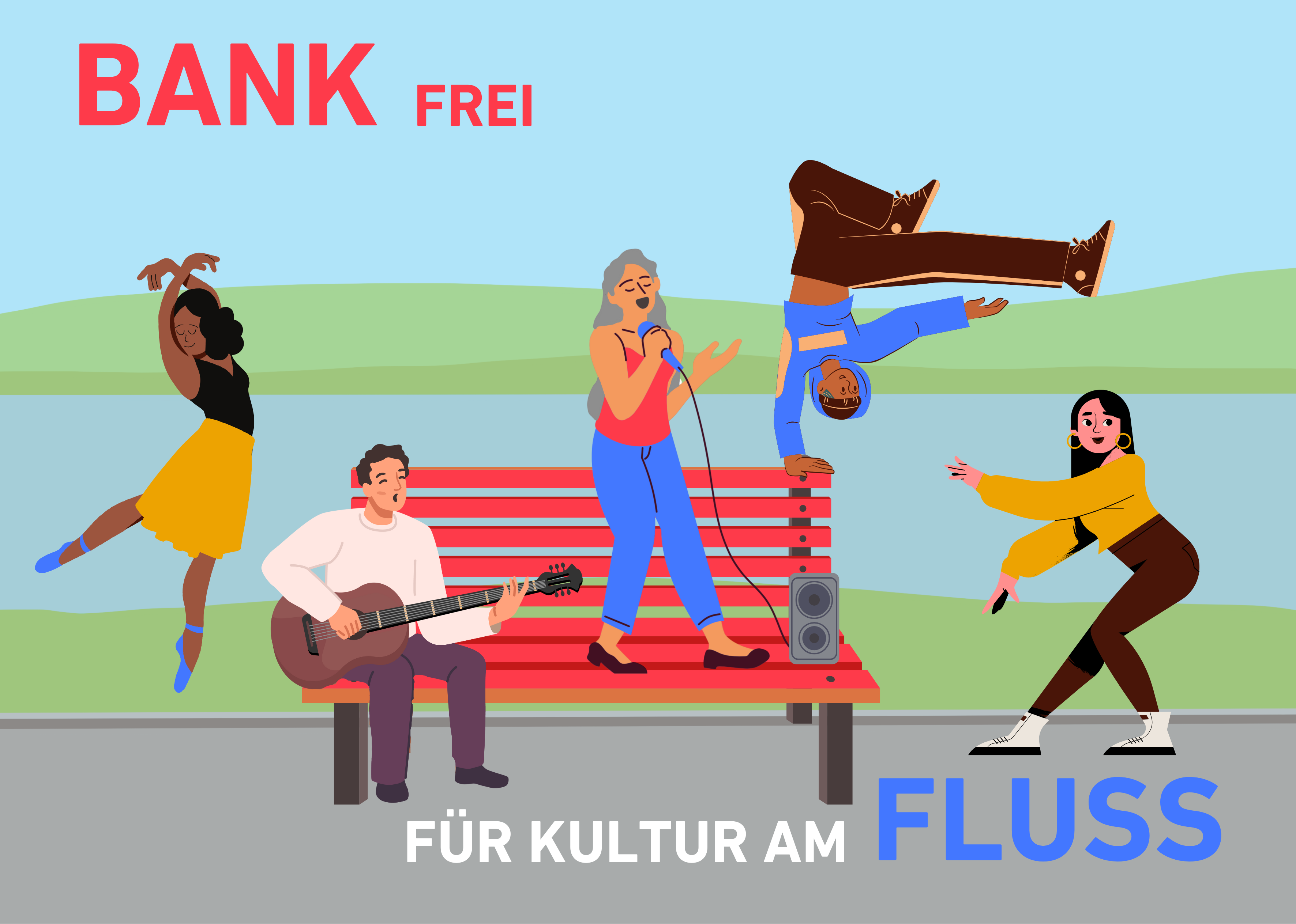 BAnk frei für Kultur am Fluss