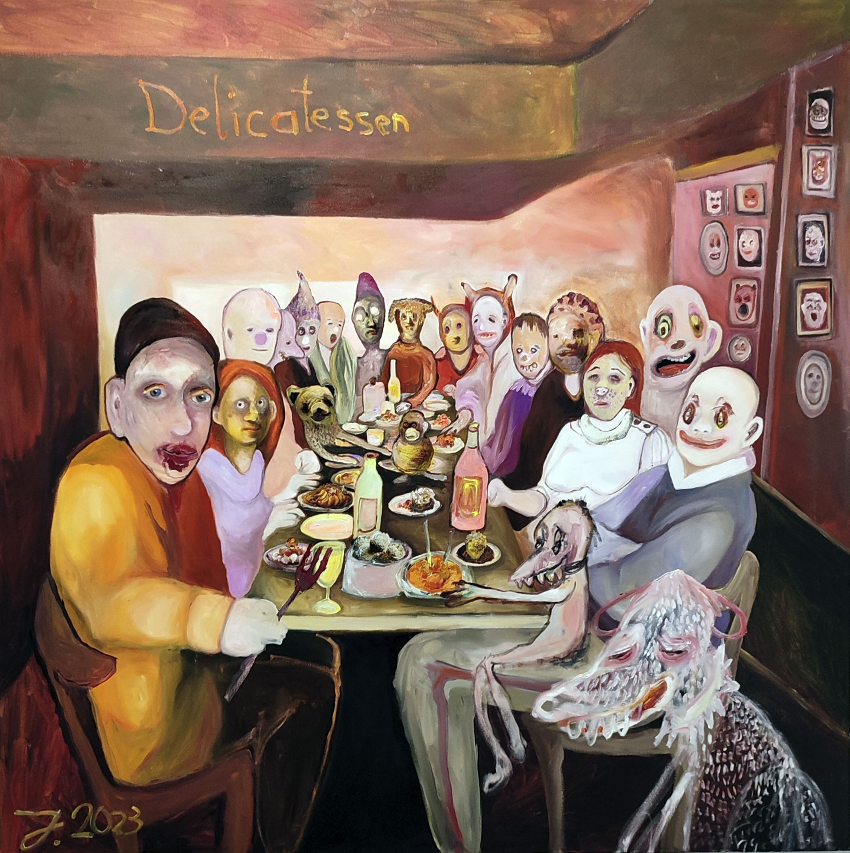 Delikatessen - zwischen Kunst und Küche