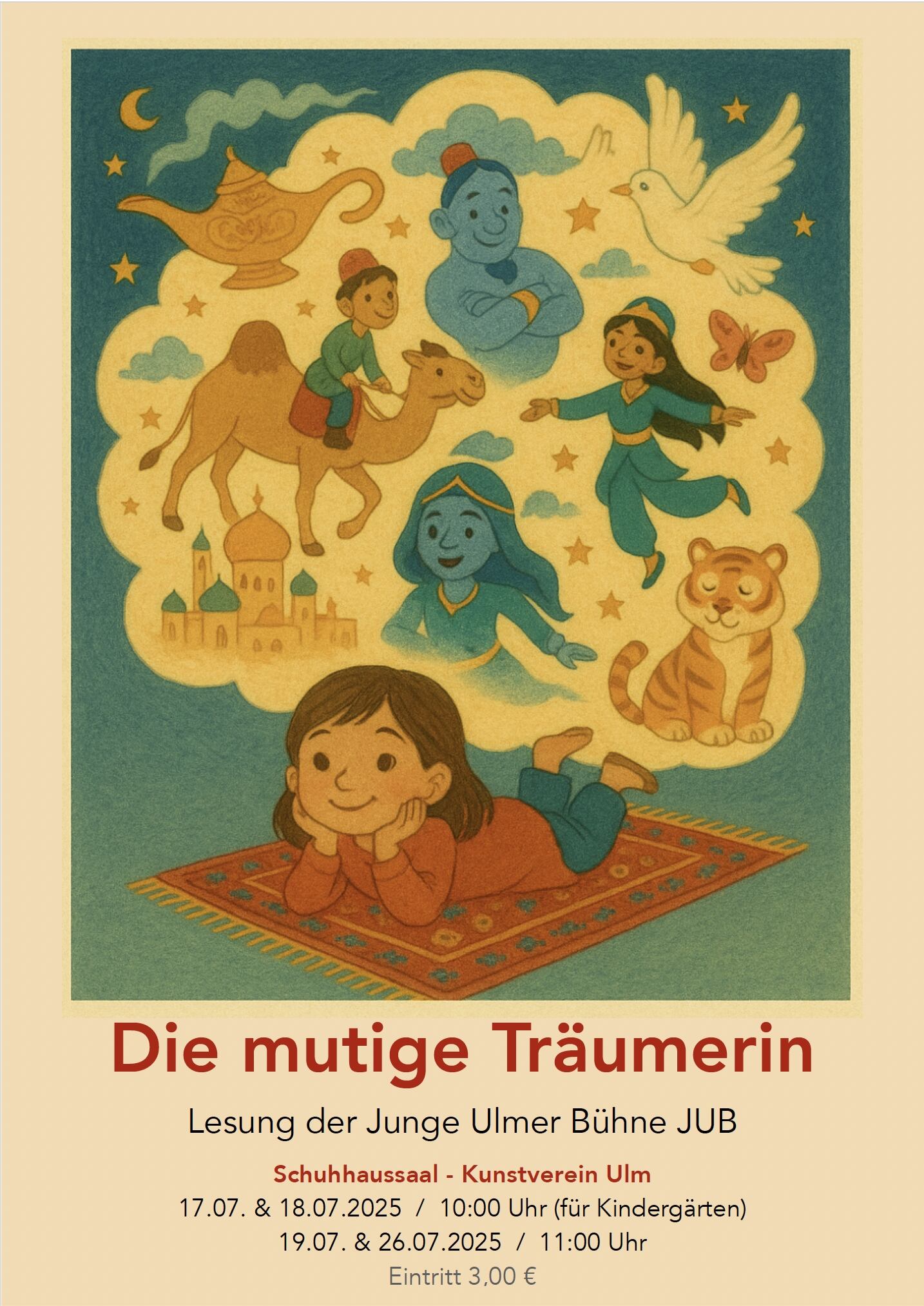 Die mutige Träumerin - Märchenlesung für Kinder ab 4 Jahren