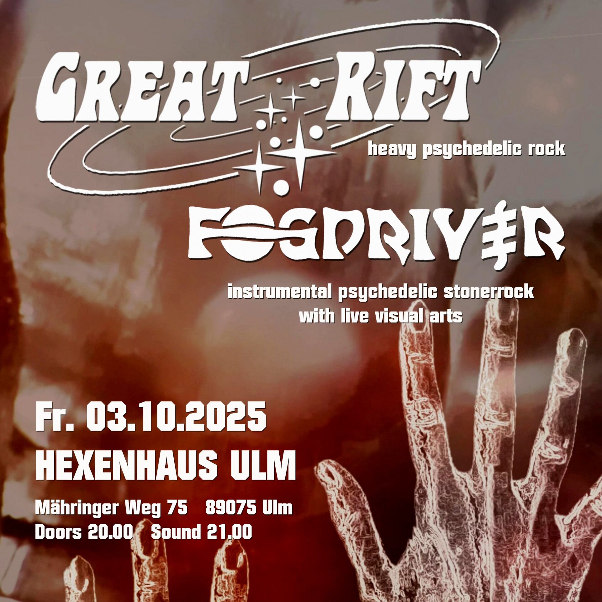 Live im Hexenhaus e.V.: Great Rift (AT) / Fogdriver