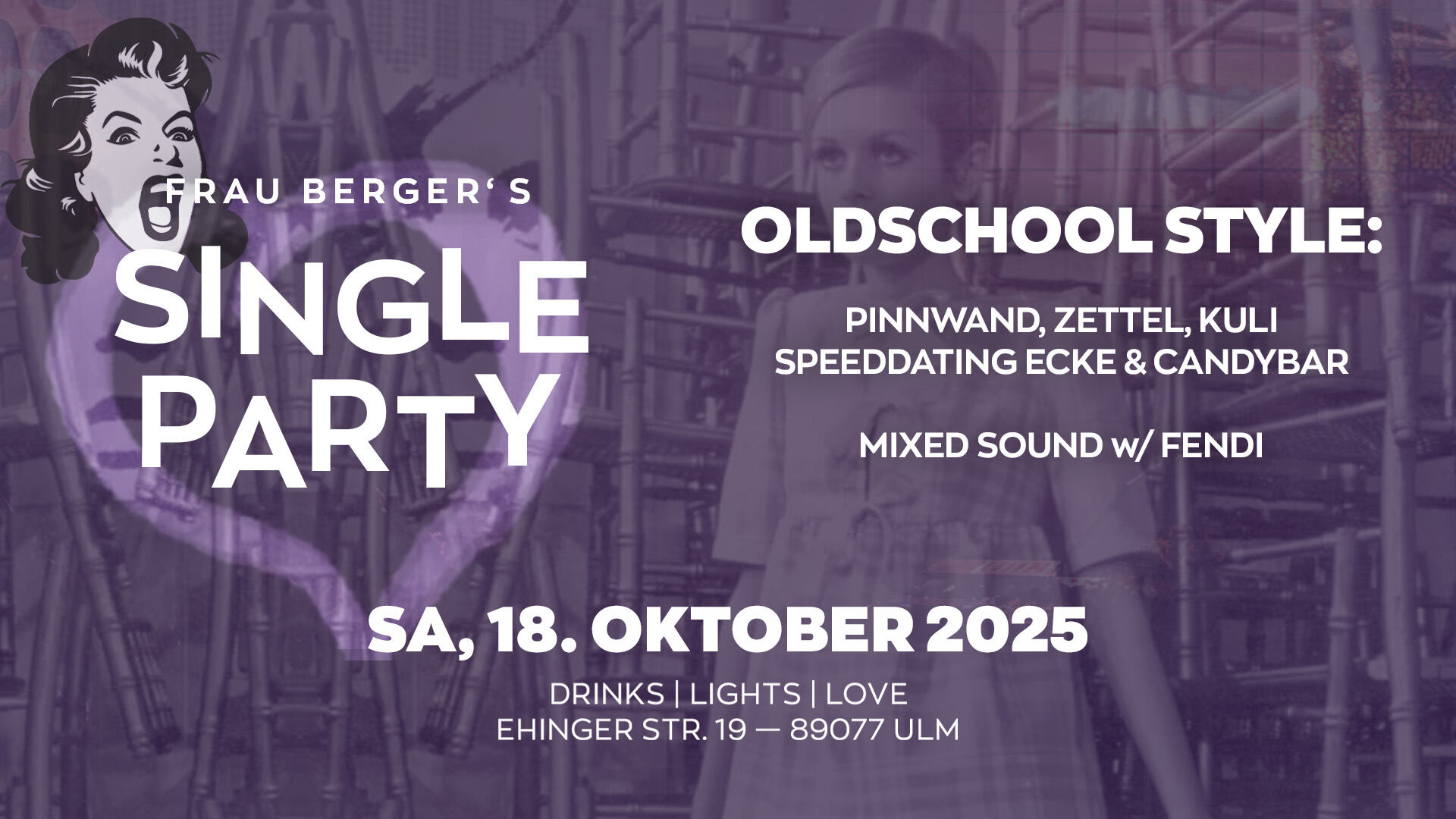 Frau Berger's SINGLE PARTY!