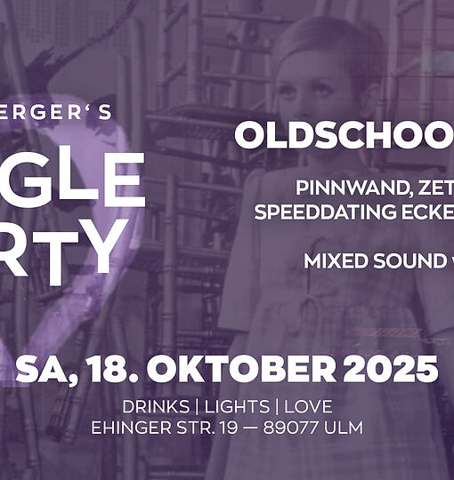 Frau Berger's SINGLE PARTY!
