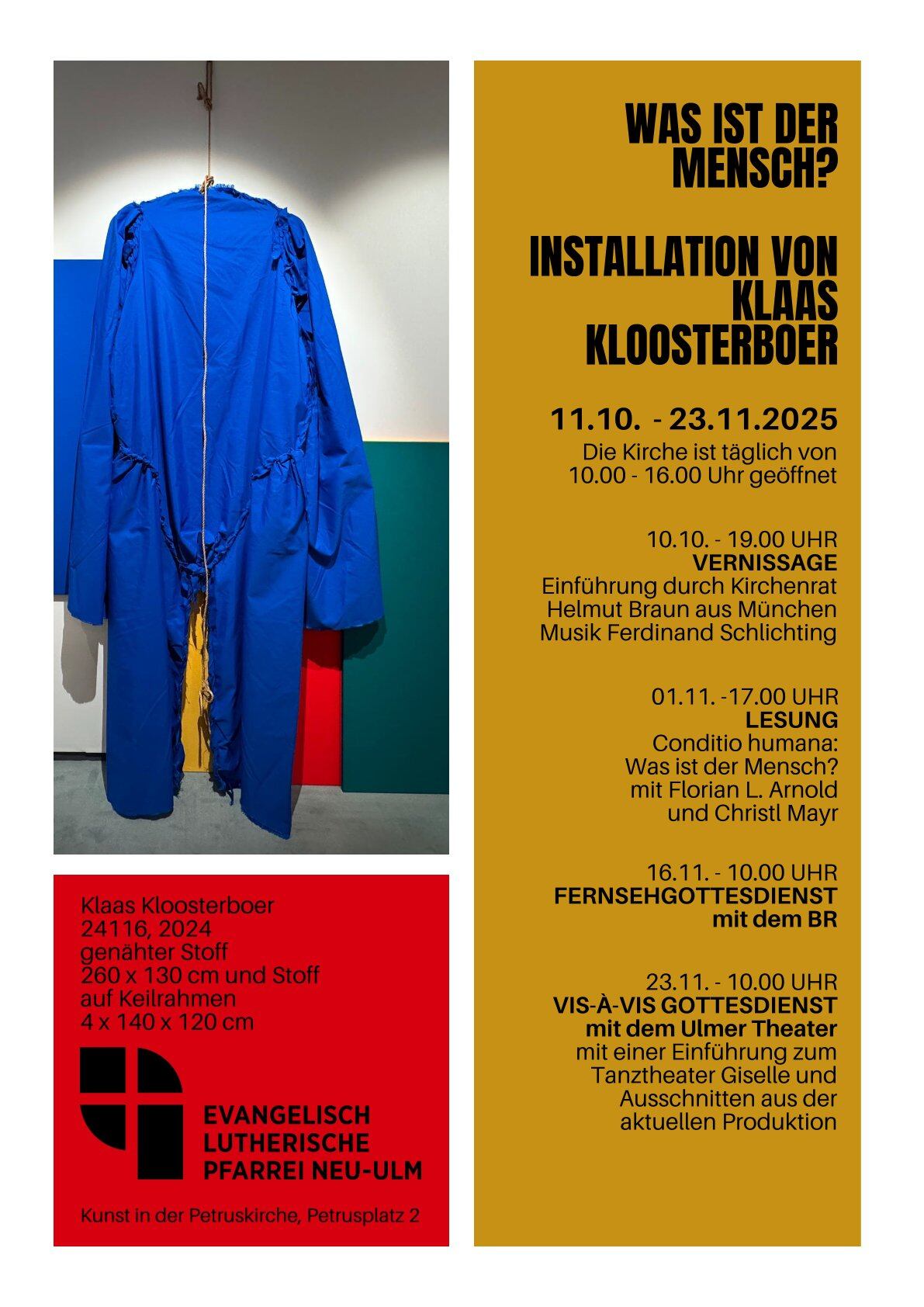 Ausstellung Was ist der Mensch ?