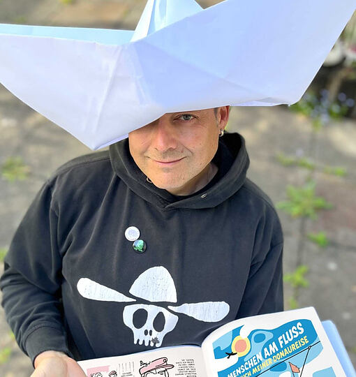 Ulmer Comic-Woche: Menschen am Fluß