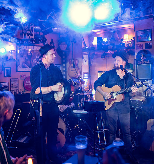 St. Patricks Day mit Bangers & Mash