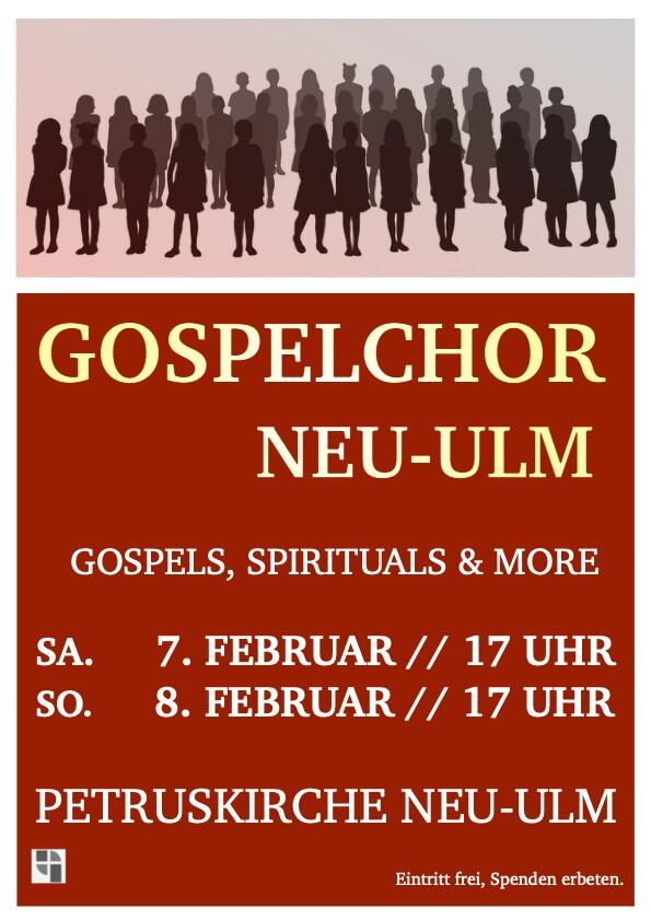 Konzert des Gospelchors Neu-Ulm