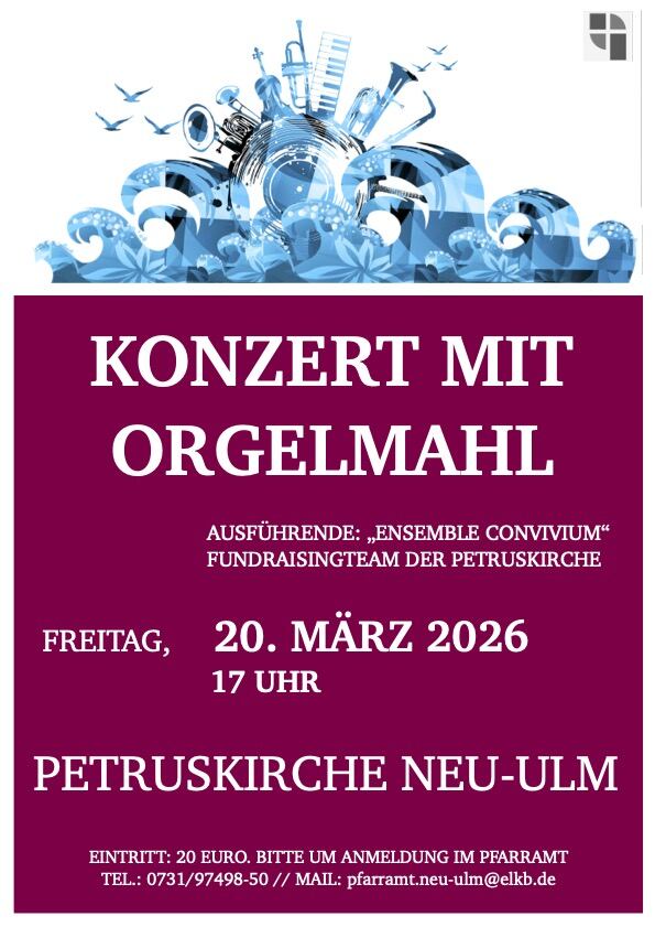 Orgelmahl und Konzert