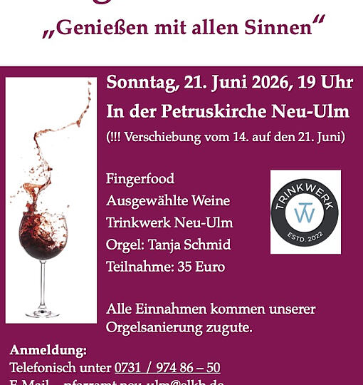Orgel trifft Wein