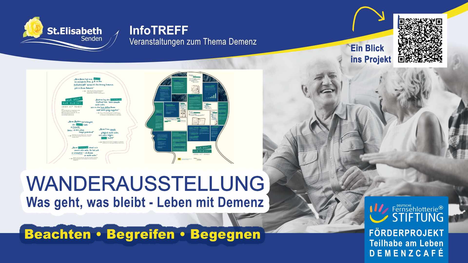 Wanderausstellung: WAS GEHT. WAS BLEIBT. LEBEN MIT DEMENZ