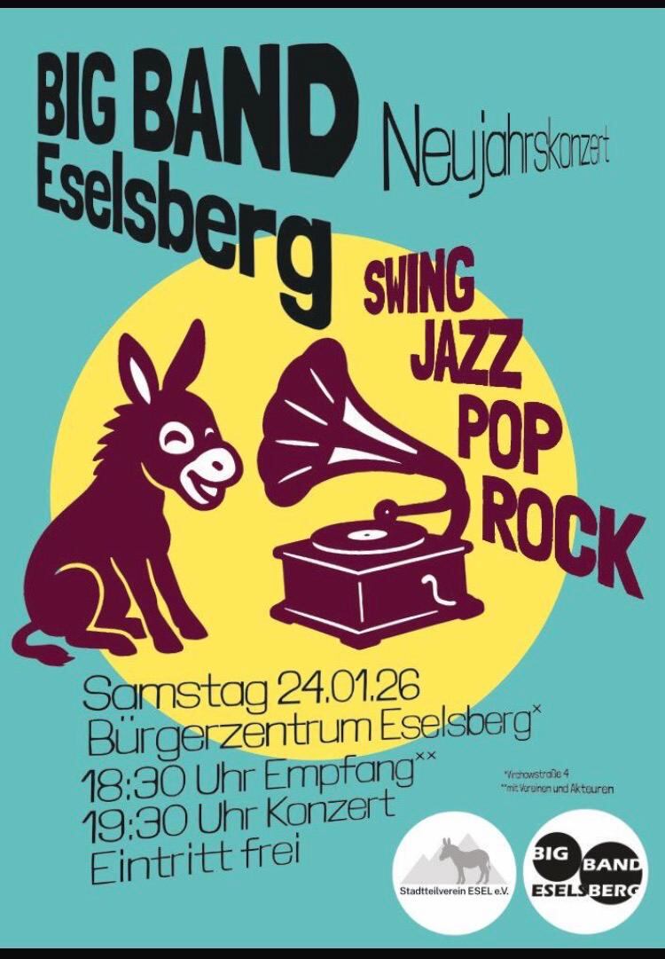 Neujahrskonzert der Bigband Eselsberg