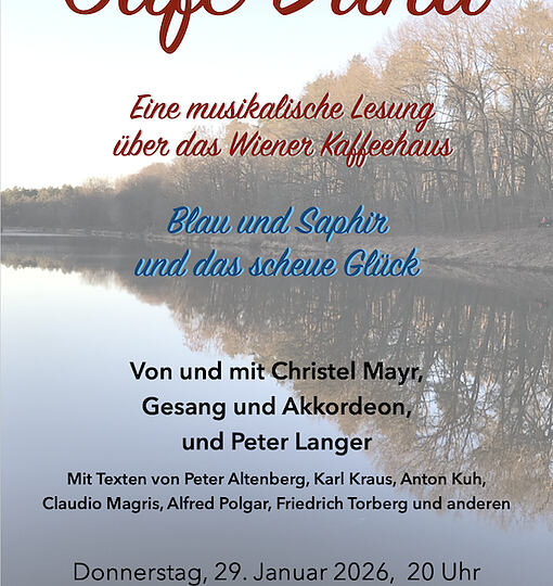 Café Duna — Musikalische Lesung über das Wiener Kaffeehaus