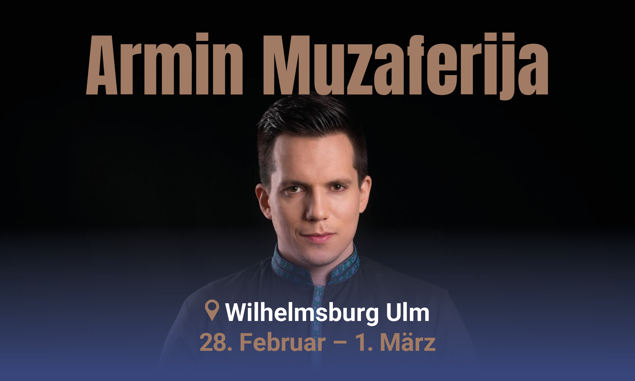 Konzert Armin Muzaferija