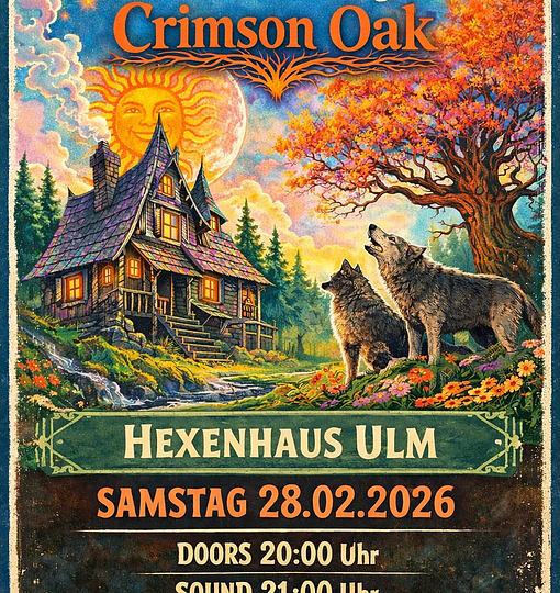 Hexenhaus Live: CRIMSON OAK + WOLF PRAYER