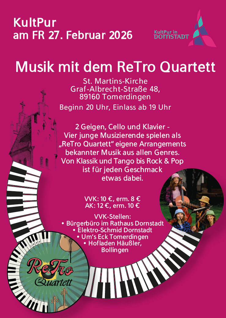 Musik mit dem ReTro Quartett