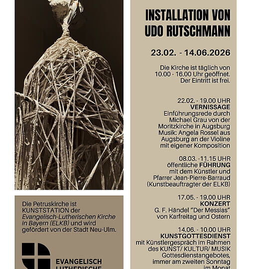 Kunstgottesdienst mit Künstlergespräch