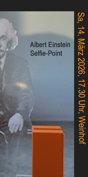 Einweihung des Albert-Einstein-Selfie-Points