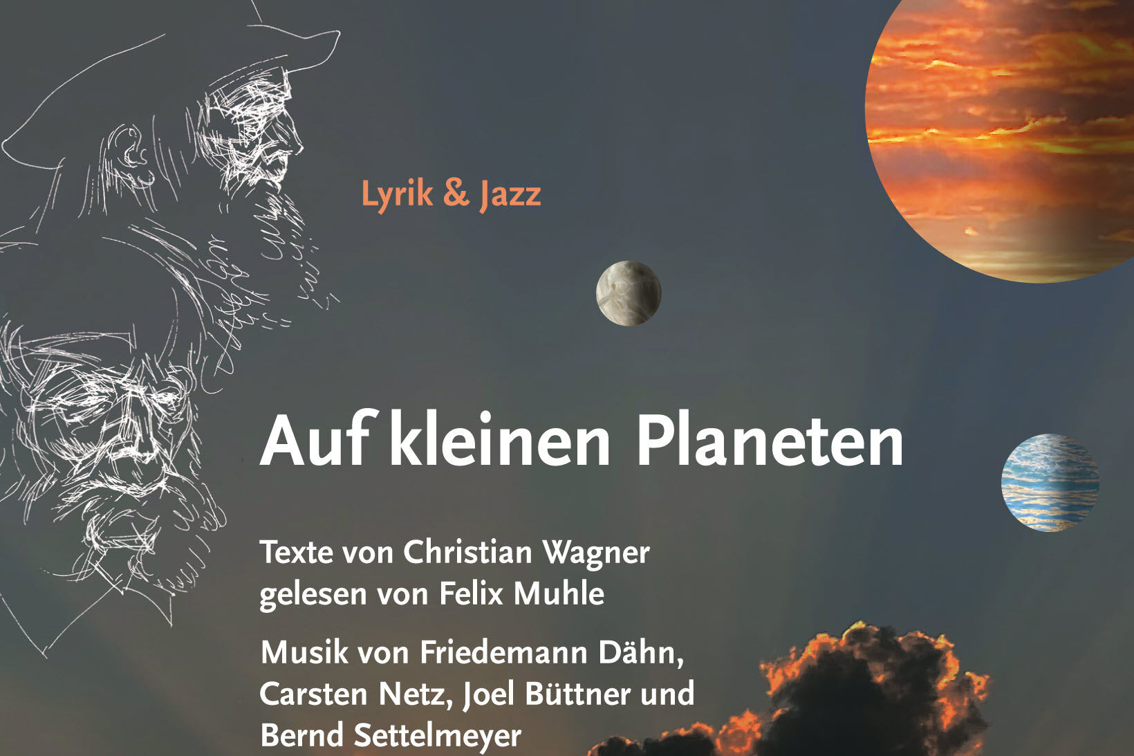 Ulmer Lyriksommer: Auf kleinen Planeten - Berührende Lyrik & Jazz Konzertlesung