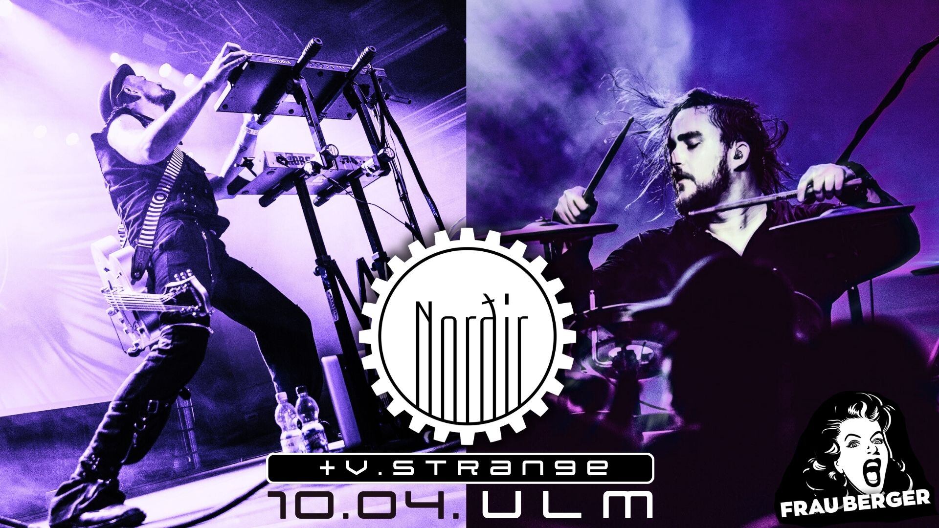 NORÐIR in ULM: Live Sci-Fi Rock + V.STRANGE (Aftershow)