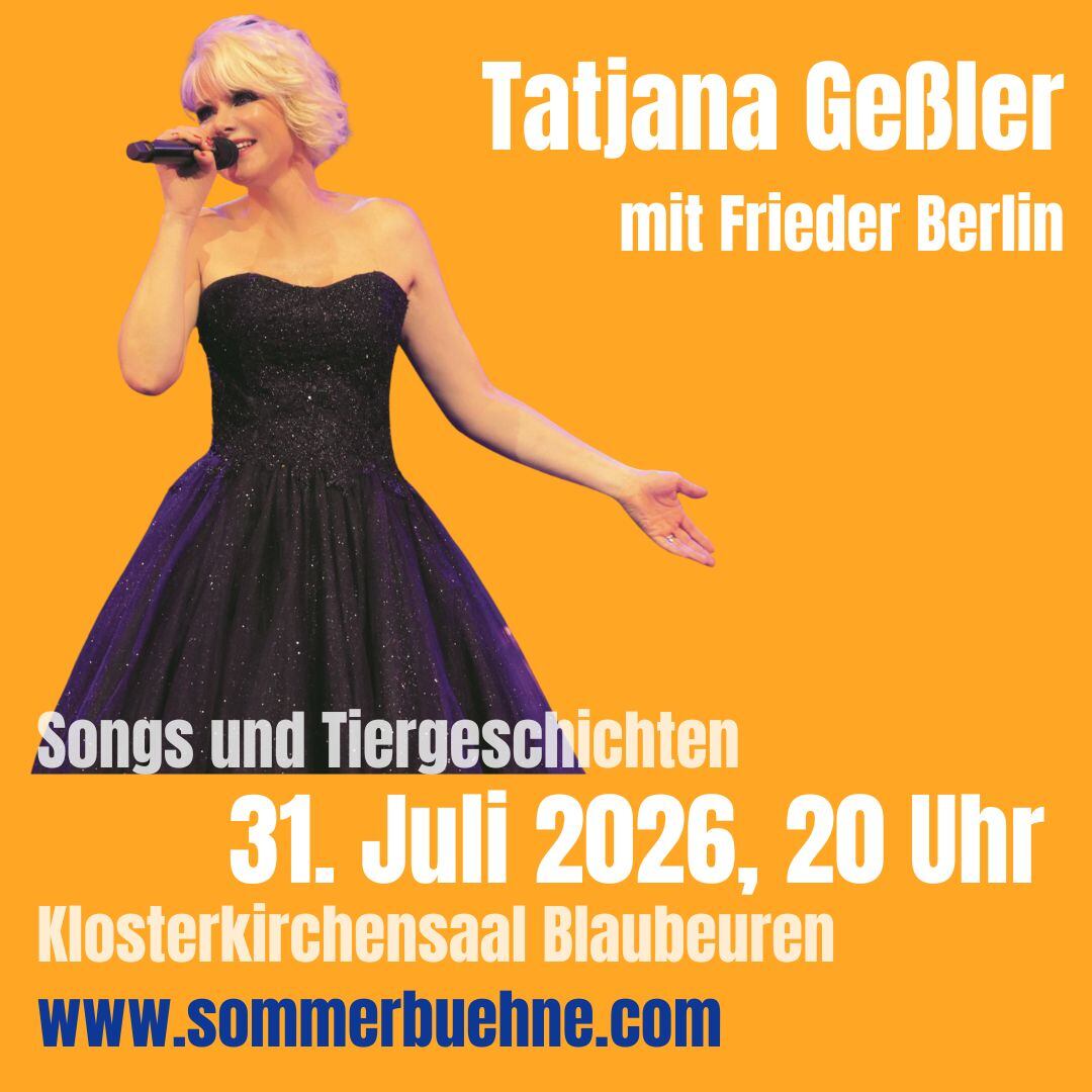 Tatjana Geßler mit Frieder Berlin