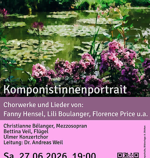 Ulmer Konzertchor - Frauen im Fokus - Komponistinnen durch die Jahrhunderte