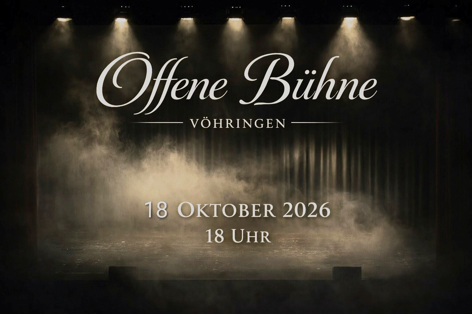 Offene Bühne! Vöhringen