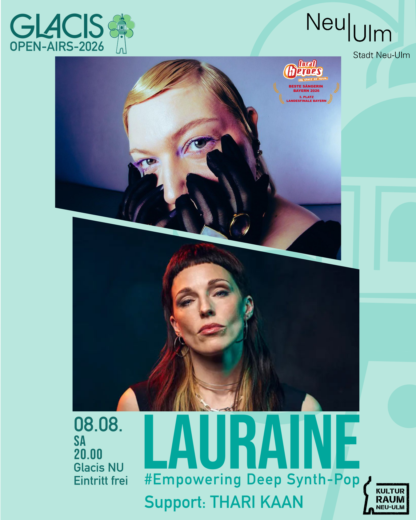 Pop.Rock.Live: LAURAINE (Support: THARI KAAN)