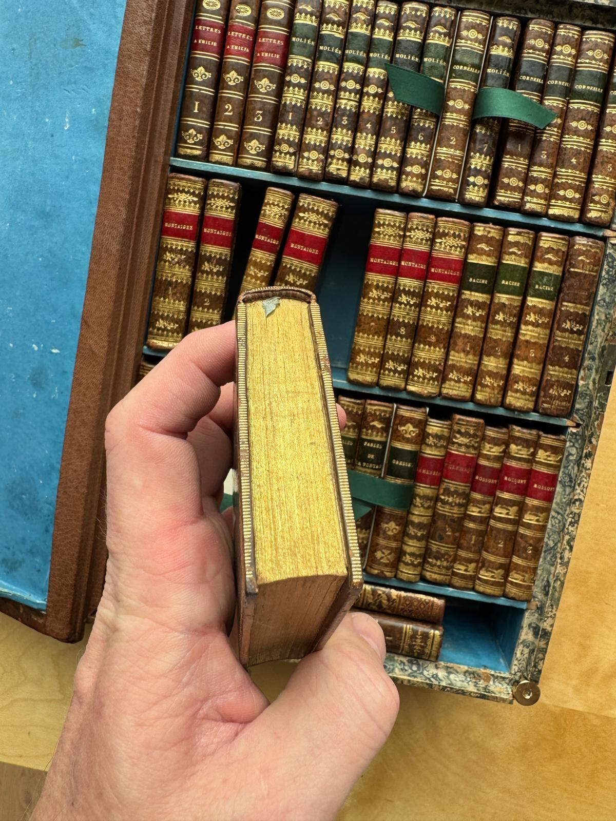 Miniaturbuch Flohmarkt