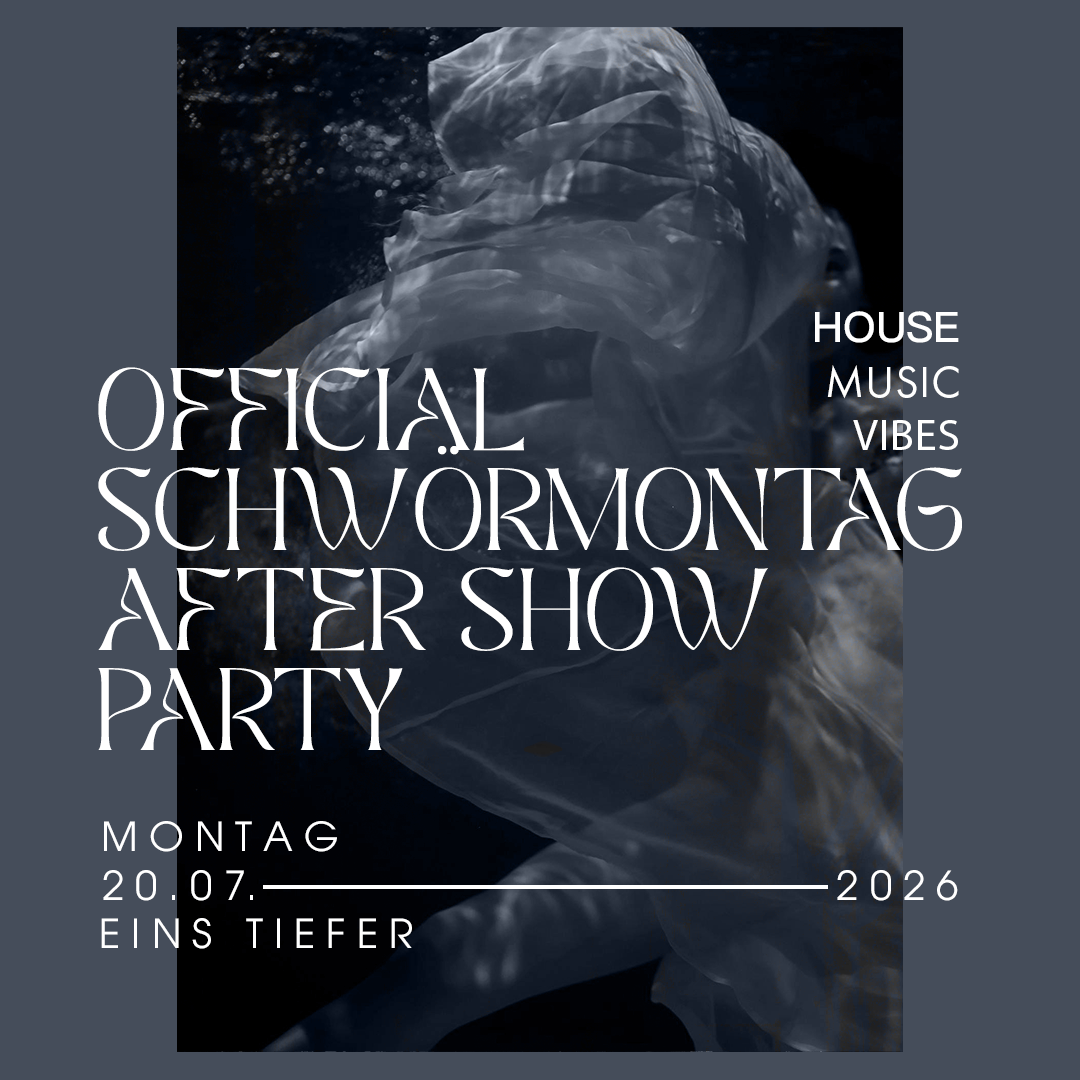 Schwörmontag. Die offizielle After Show Party.