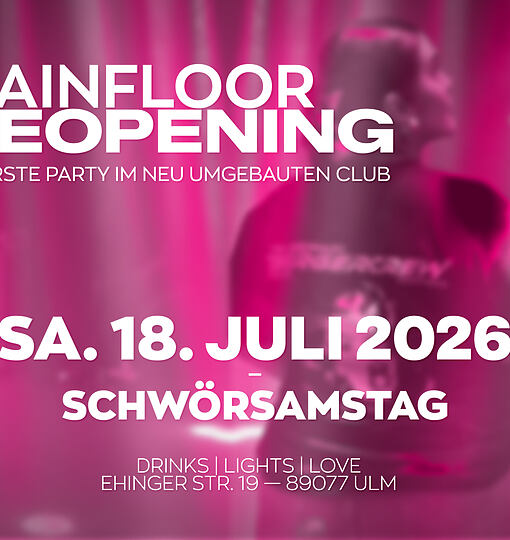 MAINFLOOR REOPENING
