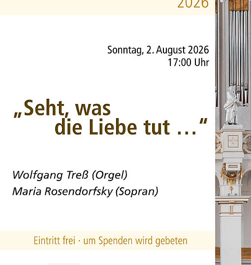 Seht, was die Liebe tut....