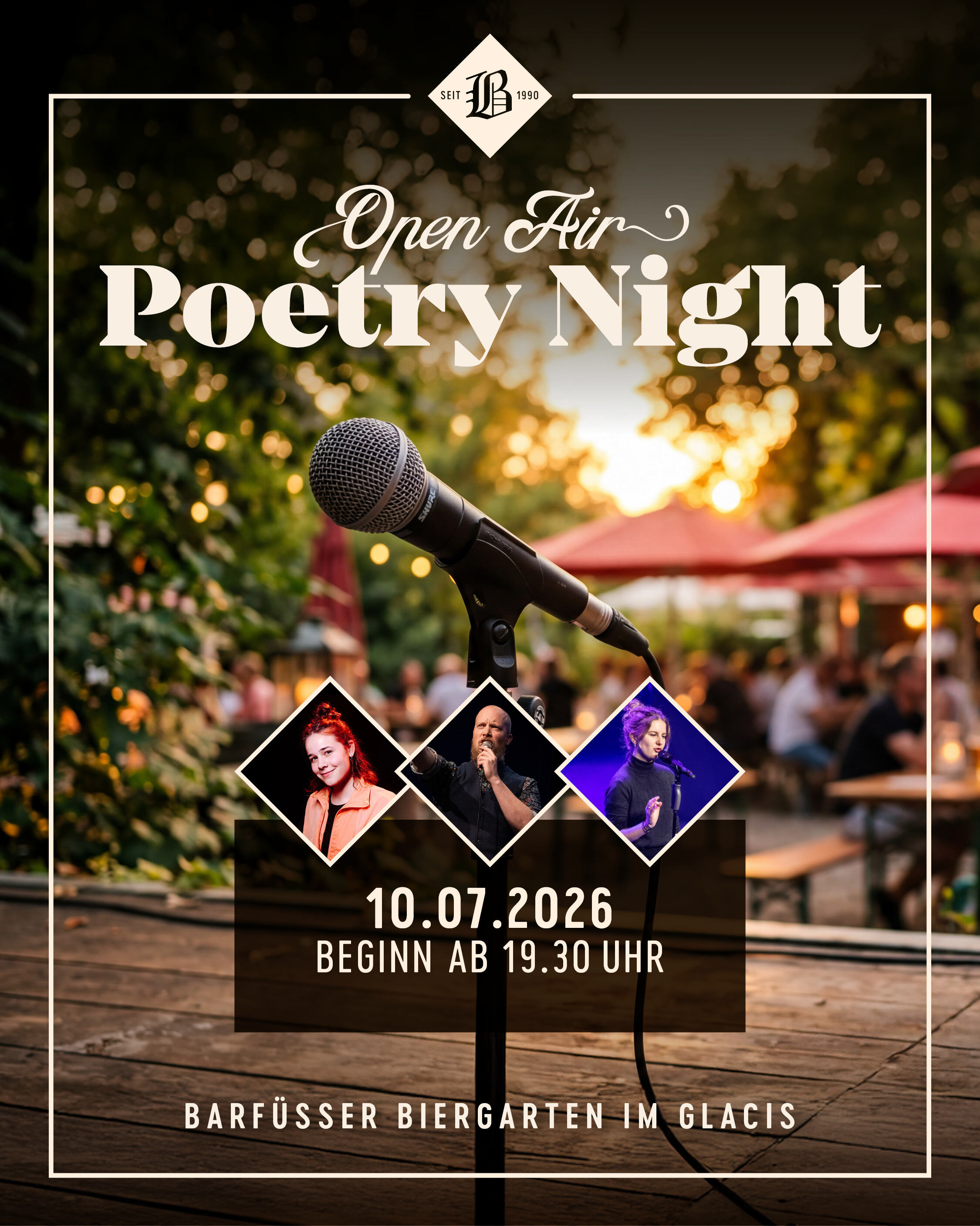 OPEN AIR Poetry Night
