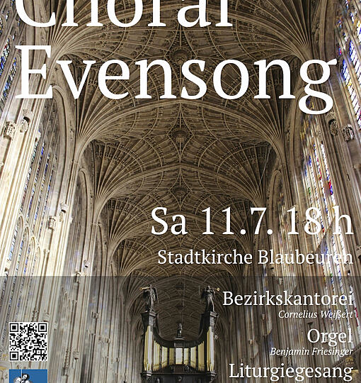 CHORAL EVENSONG Gesungenes Abendgebet in anglikanischer Tradition