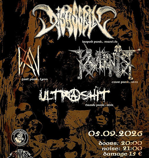 Live im Hexenhaus e.V.: KAVERNIST RECORD RELEASE PARTY