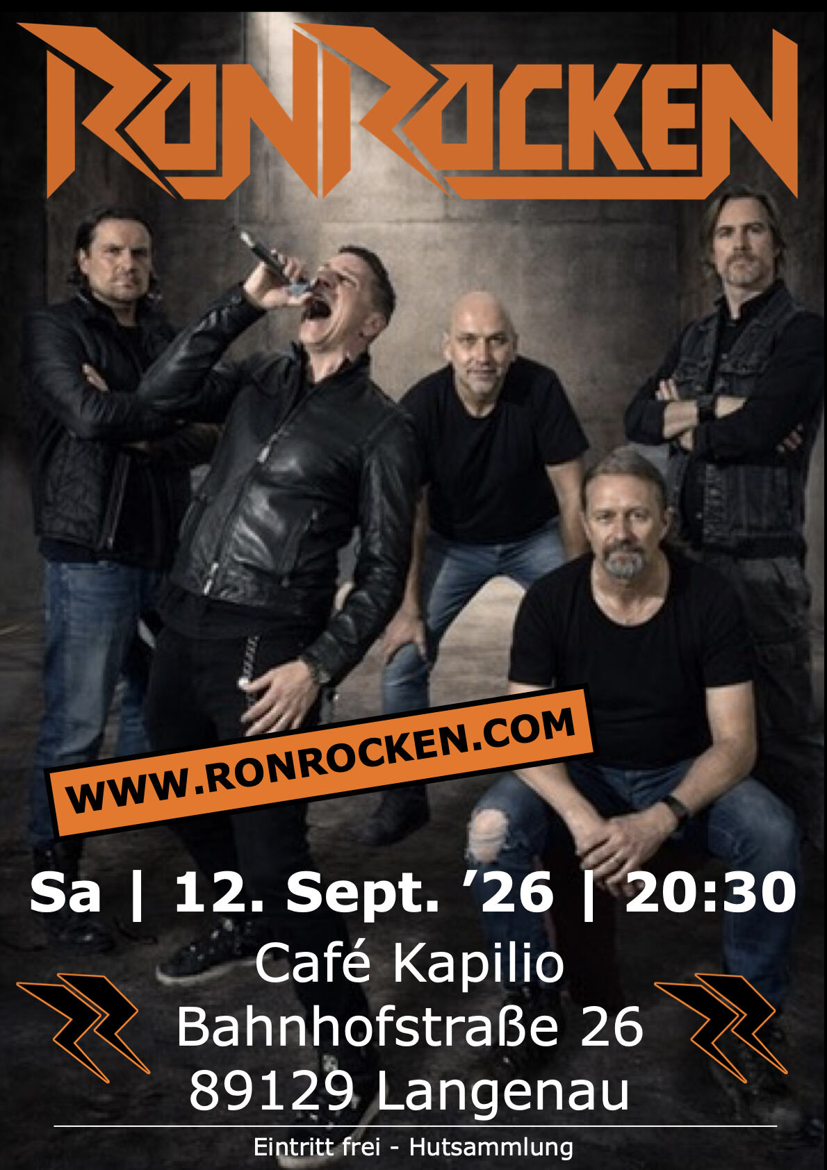 RON ROCKEN - LIVE