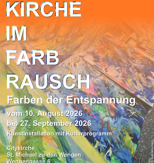 Kulturprogramm Wengenkirche im Farbrausch