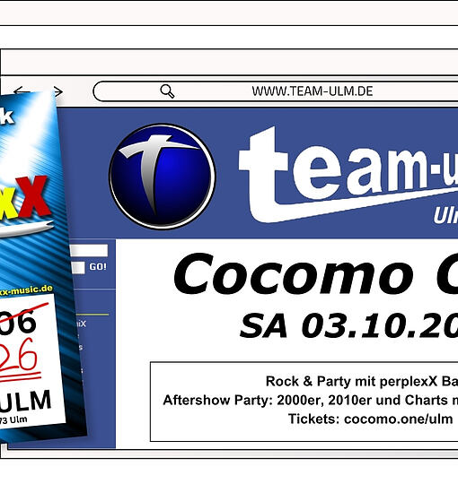 team-ulm Revival | die ü30 party, mit perplexX Liveband und Aftershow