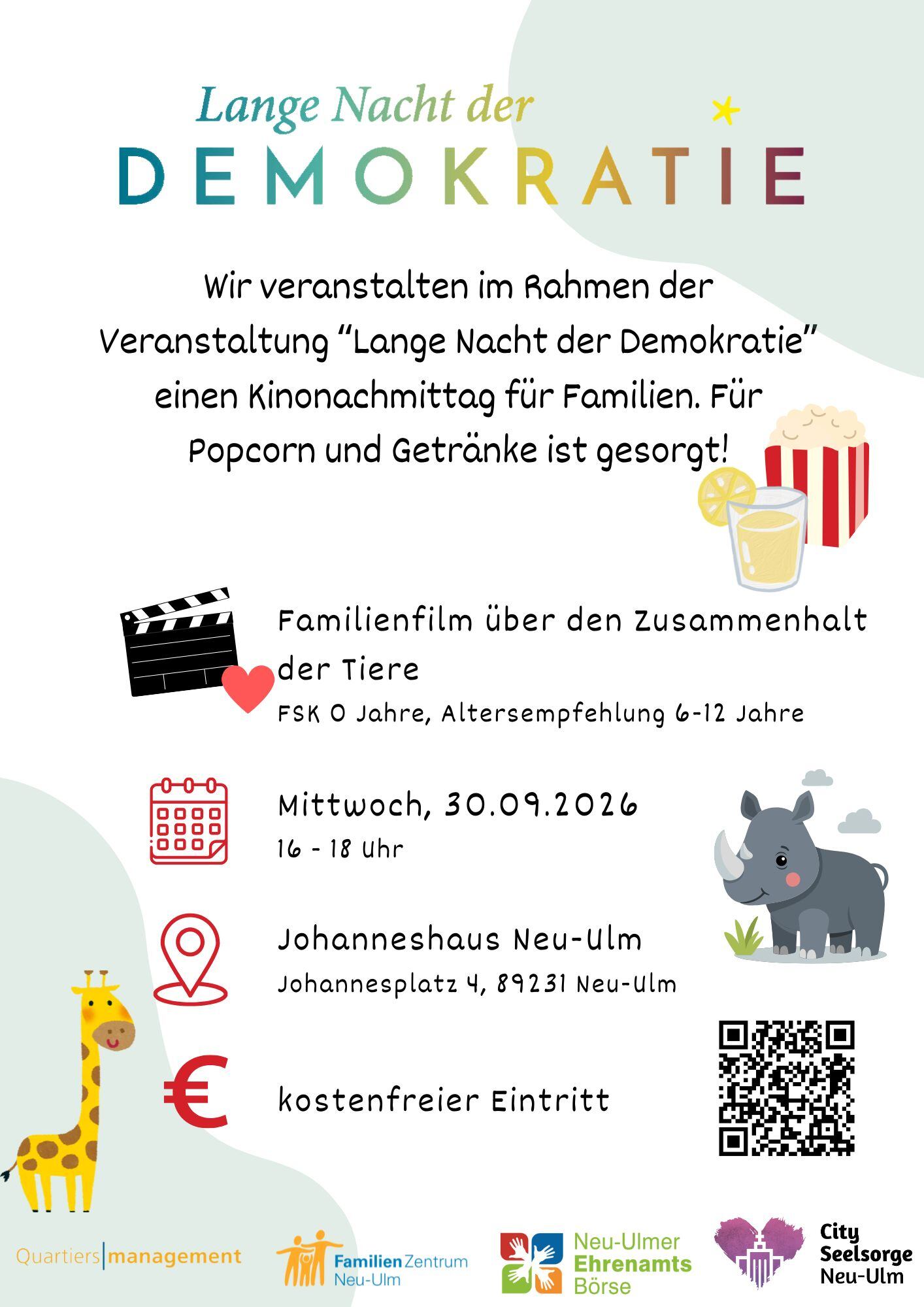 Kinonachmittag für Familien
