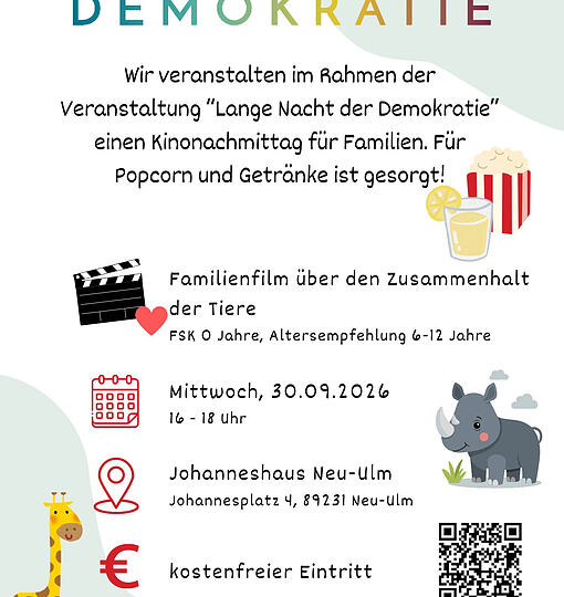 Kinonachmittag für Familien