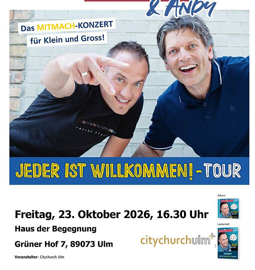 Kunterbuntes Mitmachkonzert für Klein&Groß mit Mike Müllerbauer