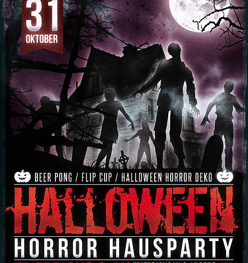 HALLOWEEN HORROR HAUSPARTY - Ulms gruseligste Studentenparty zu Halloween!